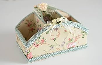 アンティーク ロココリボン 小物入れ　ケース　ボックス　レース　ローズトリム Amazon｜ST薔薇のリモコンBOX GN【ロココ調 Rococo アンティーク